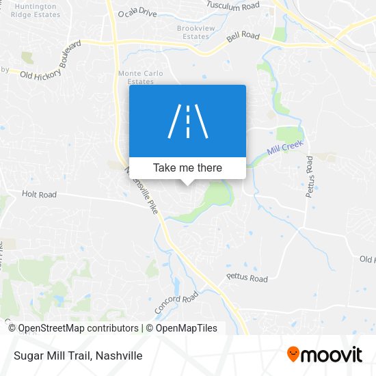 Mapa de Sugar Mill Trail
