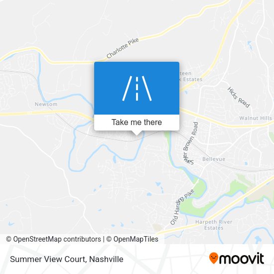 Summer View Court map