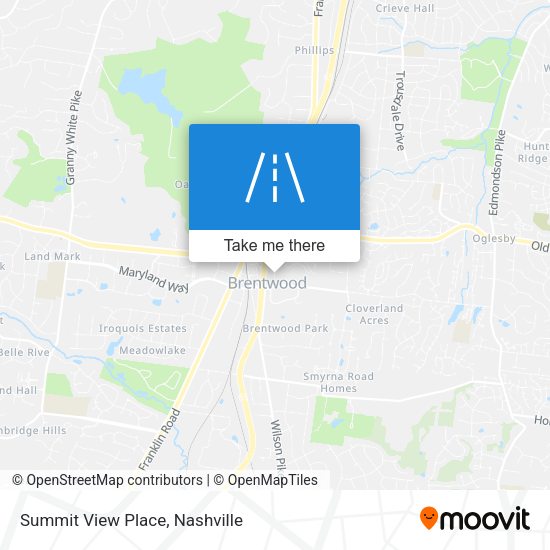 Mapa de Summit View Place