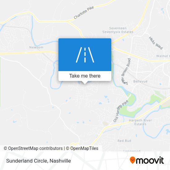 Sunderland Circle map