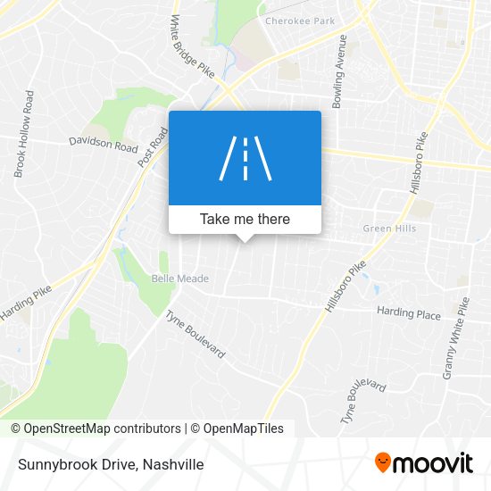 Sunnybrook Drive map