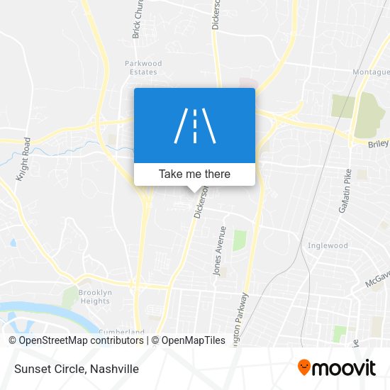 Mapa de Sunset Circle