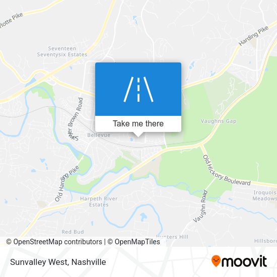 Sunvalley West map