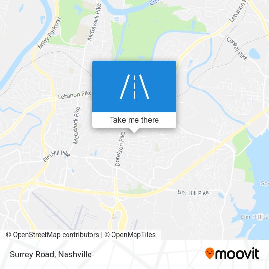 Mapa de Surrey Road