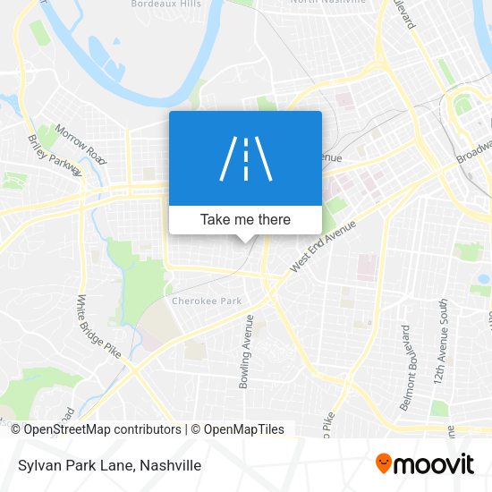 Mapa de Sylvan Park Lane