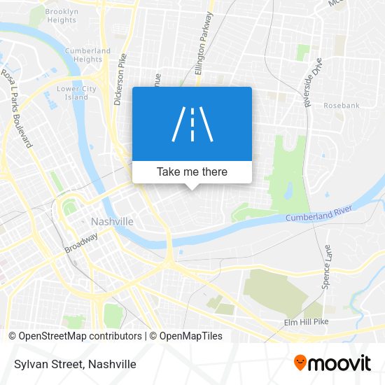 Mapa de Sylvan Street