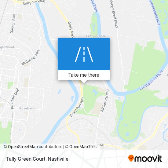 Tally Green Court map
