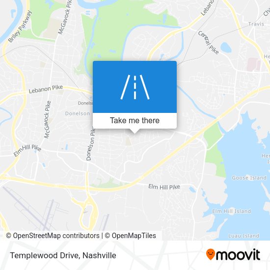 Templewood Drive map