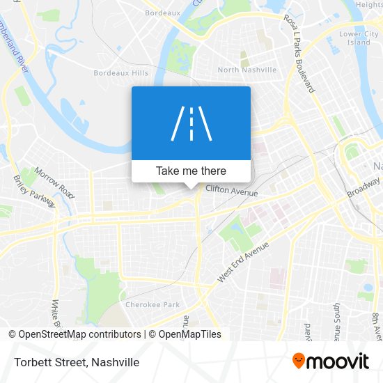 Mapa de Torbett Street