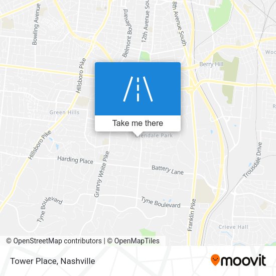 Mapa de Tower Place