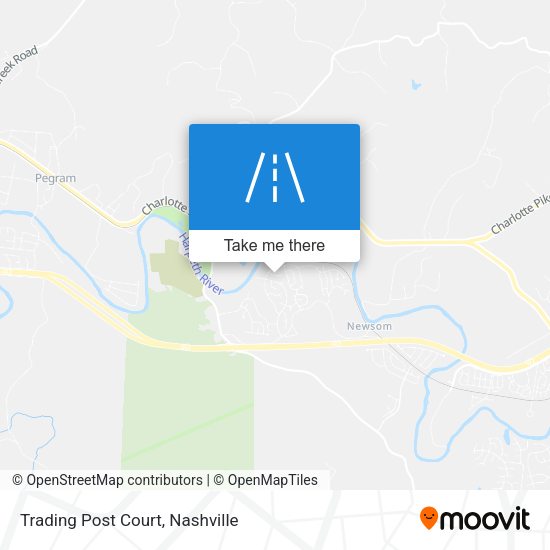 Mapa de Trading Post Court