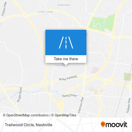 Mapa de Trailwood Circle