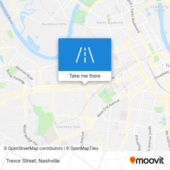 Trevor Street map