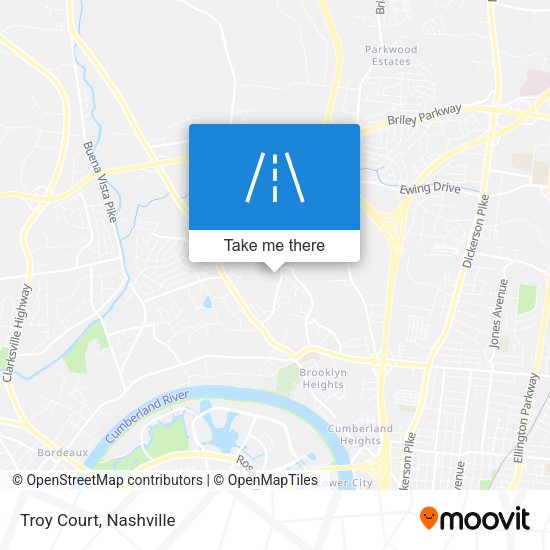 Mapa de Troy Court