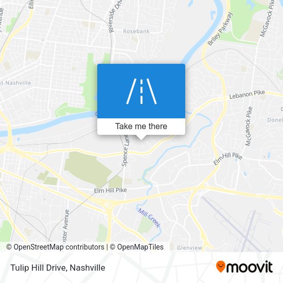 Mapa de Tulip Hill Drive