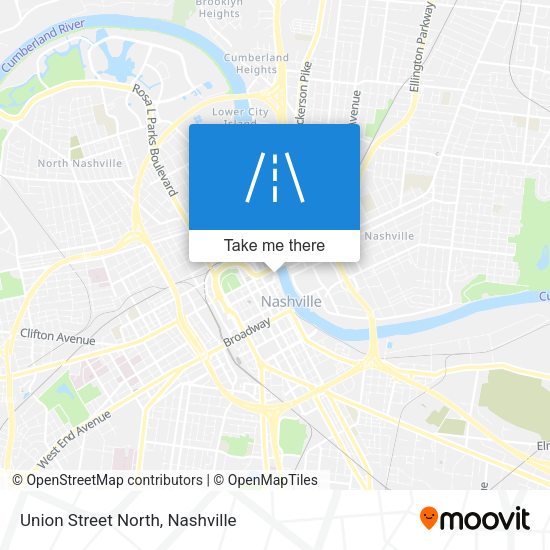 Union Street North map