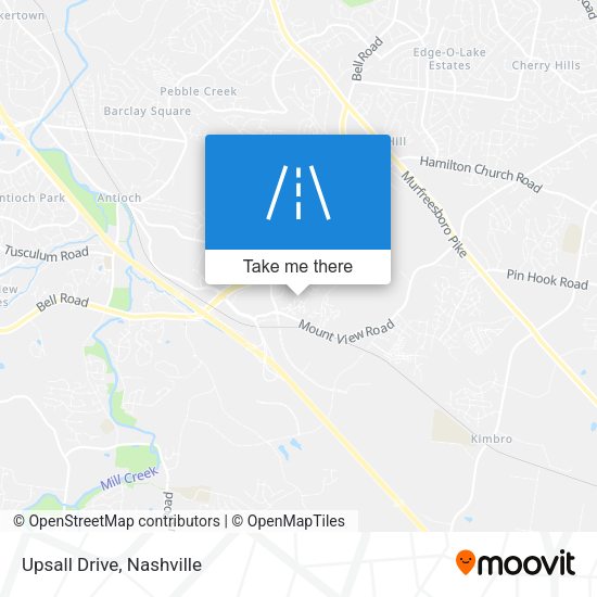 Mapa de Upsall Drive