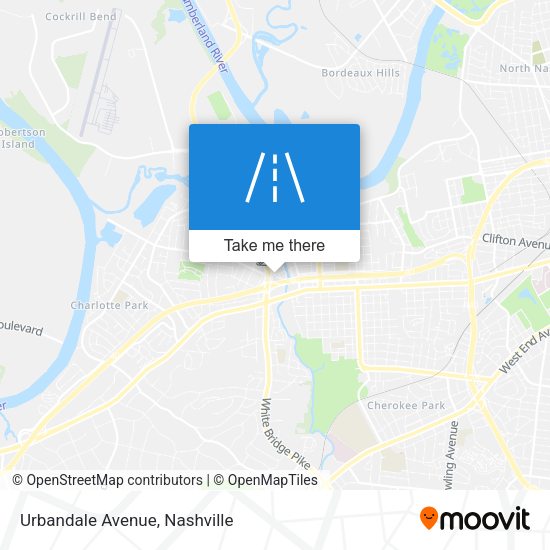 Mapa de Urbandale Avenue