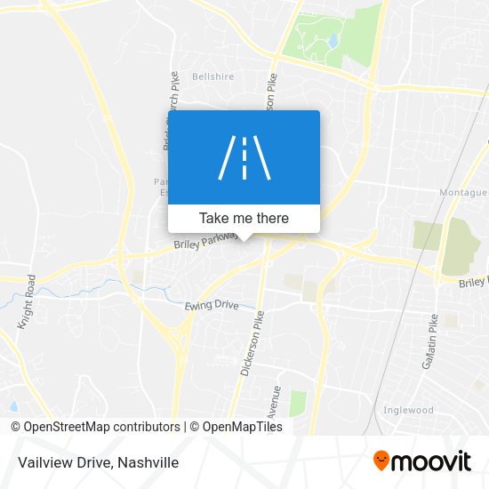 Mapa de Vailview Drive