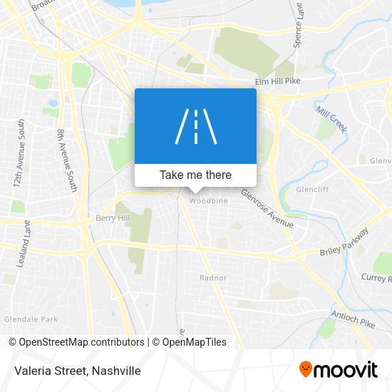 Mapa de Valeria Street
