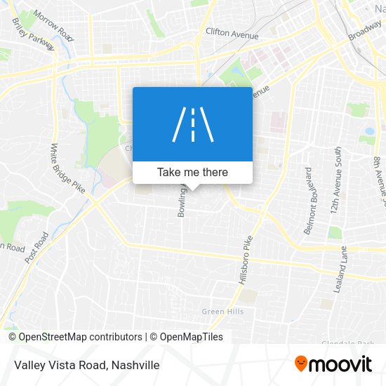 Valley Vista Road map