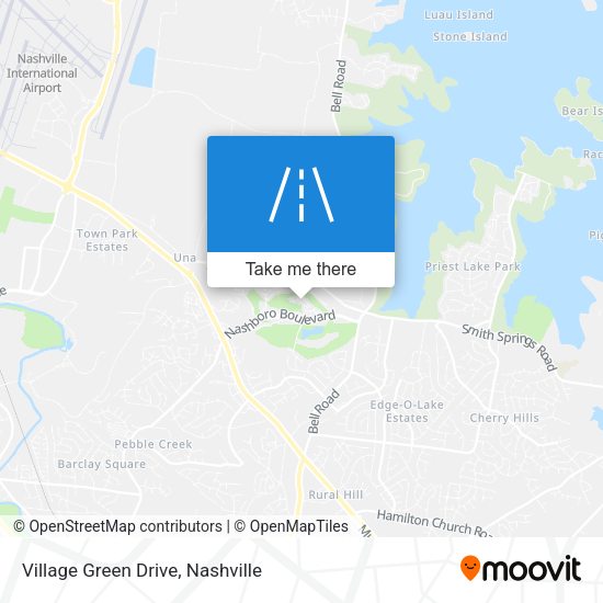 Mapa de Village Green Drive