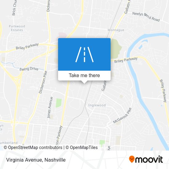 Mapa de Virginia Avenue