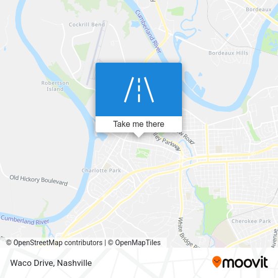 Mapa de Waco Drive