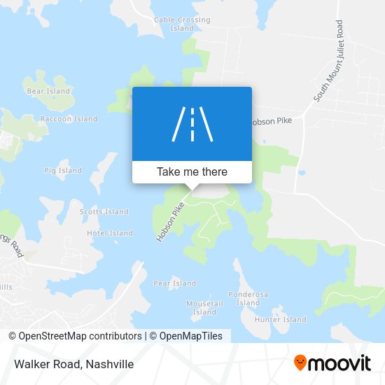 Mapa de Walker Road