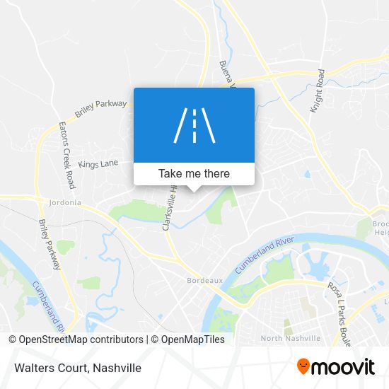 Mapa de Walters Court