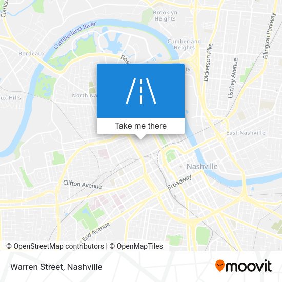 Mapa de Warren Street