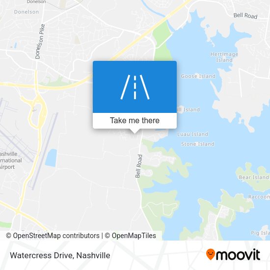 Mapa de Watercress Drive