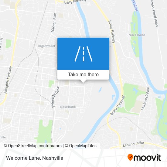 Mapa de Welcome Lane