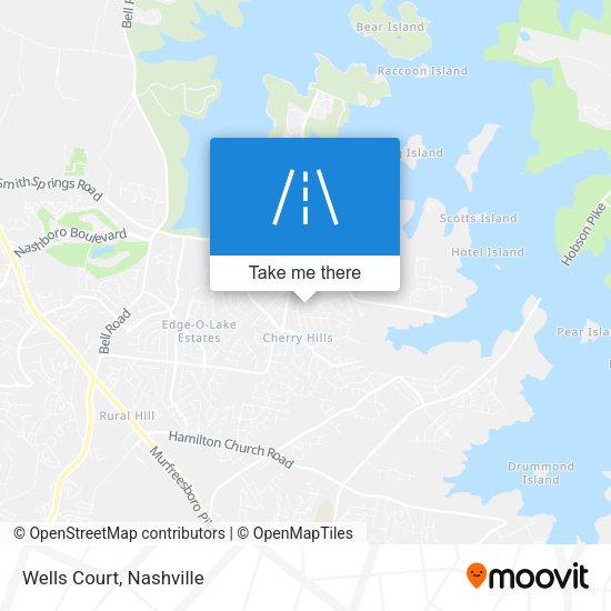 Mapa de Wells Court