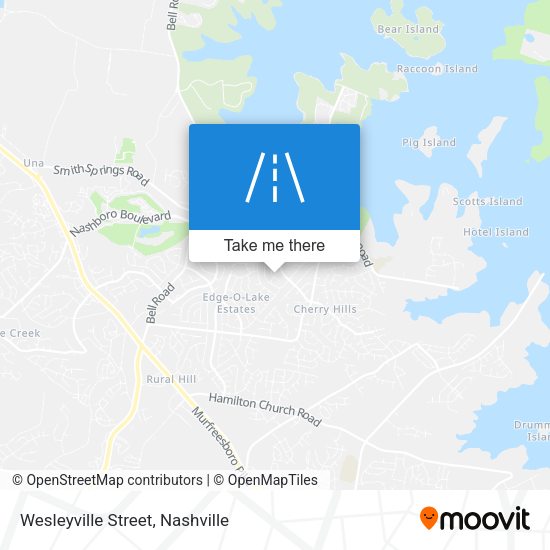 Mapa de Wesleyville Street