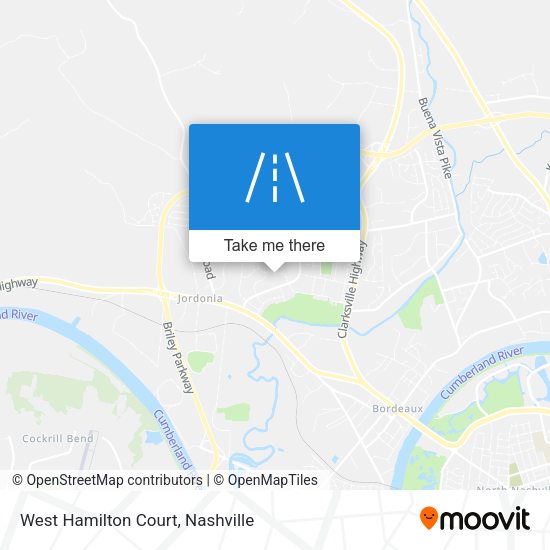 West Hamilton Court map