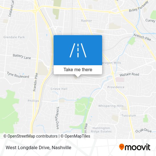 Mapa de West Longdale Drive