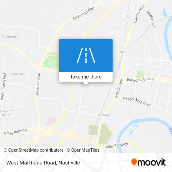 Mapa de West Marthona Road
