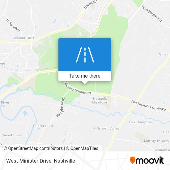 Mapa de West Minister Drive
