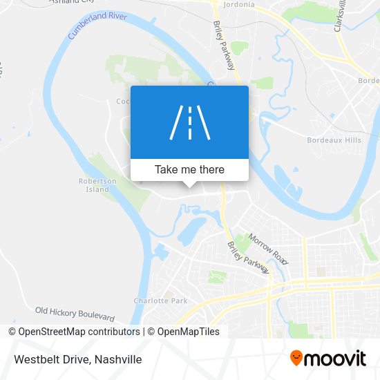 Westbelt Drive map