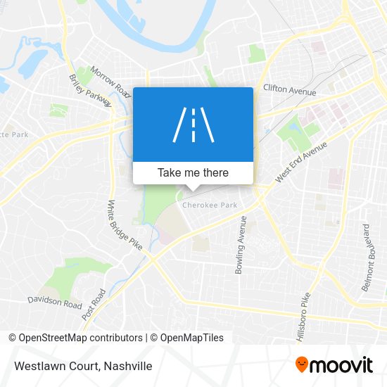 Mapa de Westlawn Court