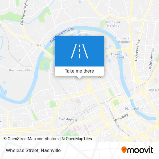 Mapa de Wheless Street