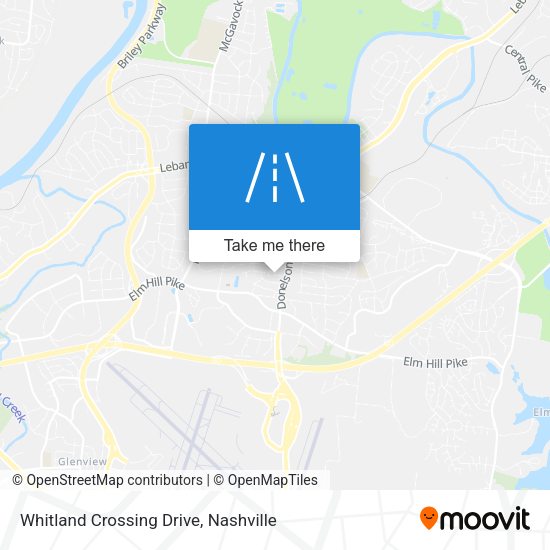 Whitland Crossing Drive map