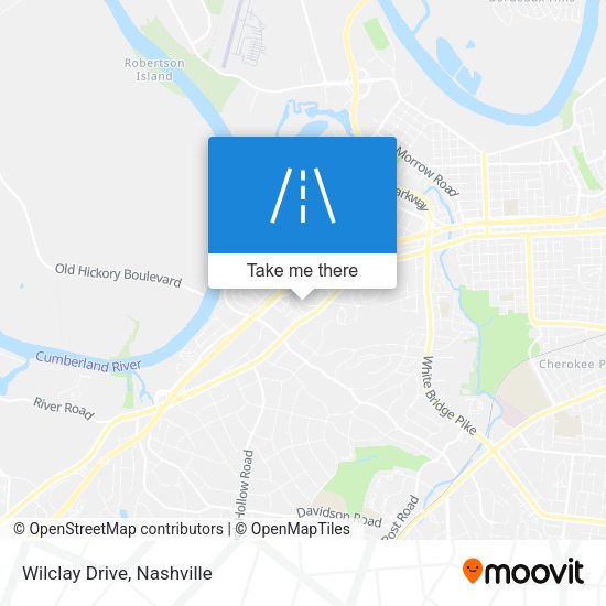 Mapa de Wilclay Drive