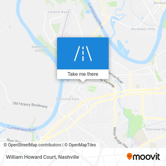 William Howard Court map