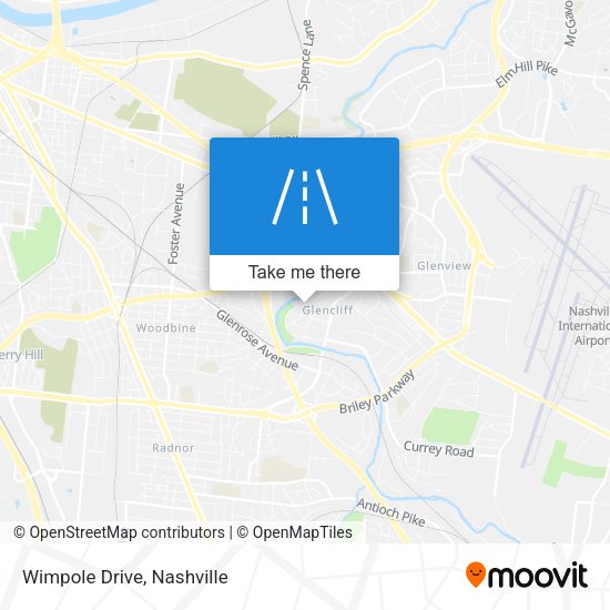 Mapa de Wimpole Drive