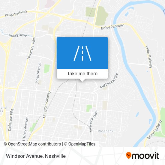 Mapa de Windsor Avenue