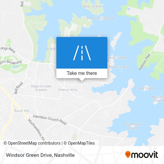 Mapa de Windsor Green Drive