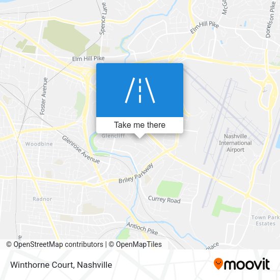 Mapa de Winthorne Court