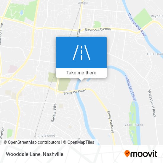 Mapa de Wooddale Lane